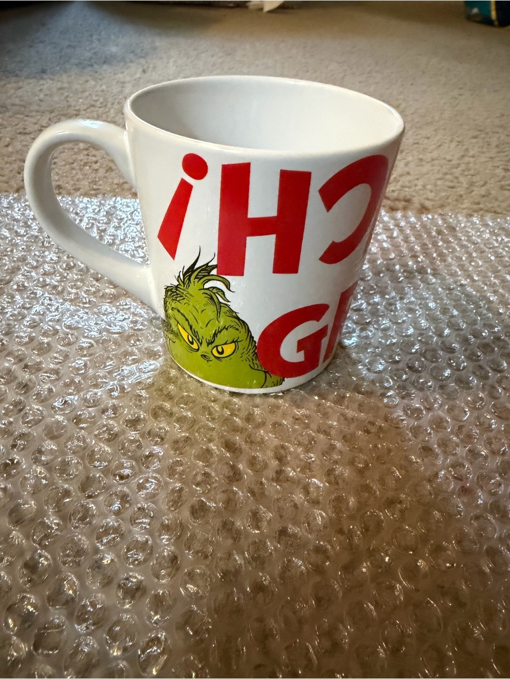 Grinch Mug. Like New. Large.